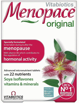 Vitabiotics Menopace Original, 30 Ταμπλέτες
