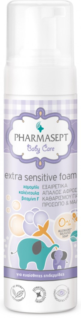 Pharmasept Extra Sensitive Foam, 200ml