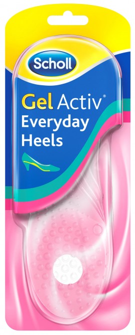 Scholl Gel Activ Every Day Heels, 1 Ζευγαρί (Nο.35- 40,5)