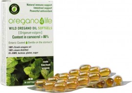 Oregano 4 Life Wild Oregano Oil 100%, 30 Κάψουλες