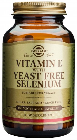 Solgar Vitamin E+ Selenium, 100 Κάψουλες