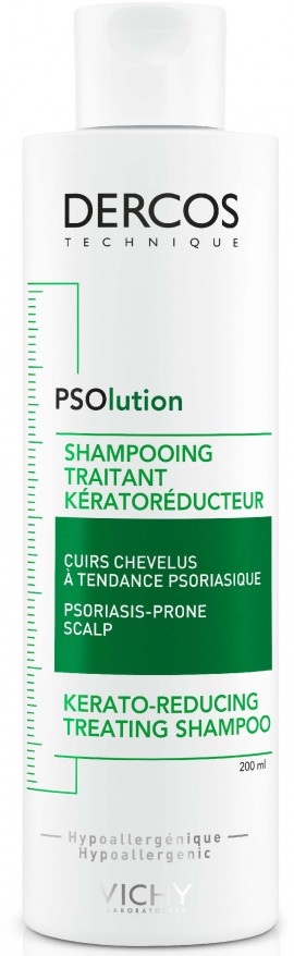 Vichy Dercos PSOlution Kerato-reducing Treating Shampoo, 200ml