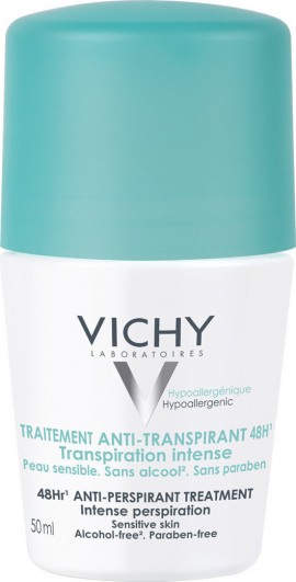 Vichy Deodorant Anti-Transpirant Roll-On 48H, 50ml