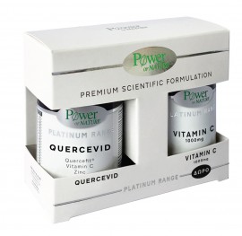 Power Health Platinum Quercevid 30 Κάψουλες & Vit C 20 Κάψουλες