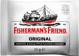 Fishermans Friend Καραμέλες Original Μενθόλης & Ευκαλύπτου, 25gr