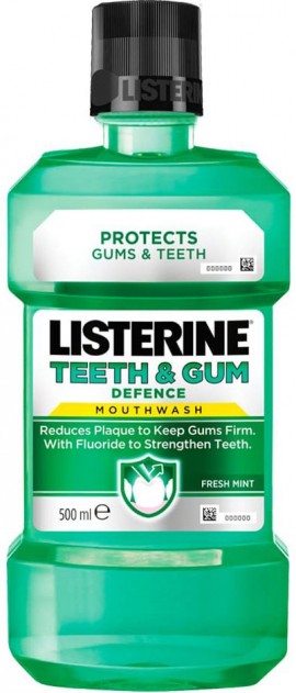 Listerine Teeth & Gum Defence, 500ml