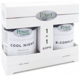 Power Health Platinum Cool Night 30 Kάψουλες & Δώρο B-Complex 20 Tαμπλέτες