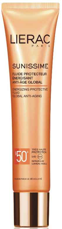 Lierac Sunissime Fluide Protecteur Energisant Anti-Age Global SPF50, 40ml