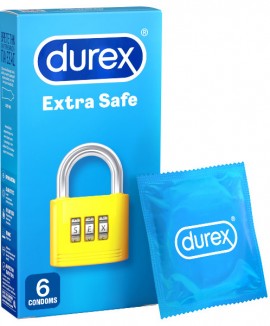 Durex Extra Safe, 6 Τεμάχια