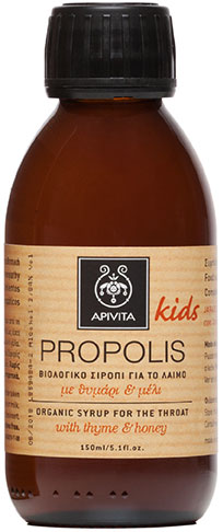 Apivita Propolis Kids Παιδικό Σιρόπι Με Μέλι & Θυμάρι,150ml