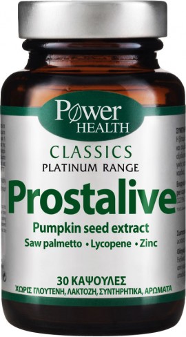 Power Health Platinum Prostalive, 30 Κάψουλες