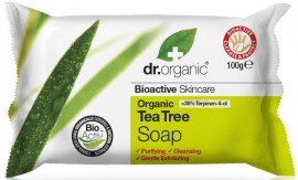 Dr. Organic Tea Tree Soap, 100gr