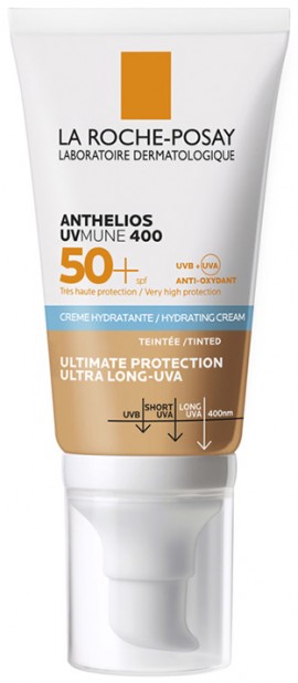 La Roche Posay Anthelios UVmune 400 Creme Hydratante SPF50+ Με Χρώμα, 50ml