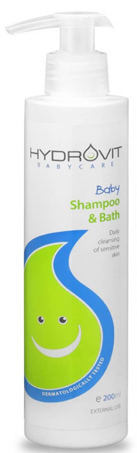 Hydrovit Baby Shampoo & Bath, 200ml