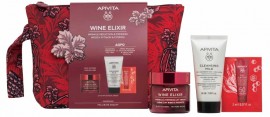 Apivita Promo Wine Elixir Πλούσιας Υφής 50ml & ΔΩΡΟ Γαλάκτωμα Καθαρισμού 50ml & Νεσεσέρ