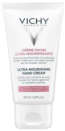 Vichy Ultra Nourishing Hand Cream, 50ml