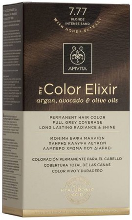 Apivita My Color Elixir 7.77 Ξανθό Έντονο Μπέζ