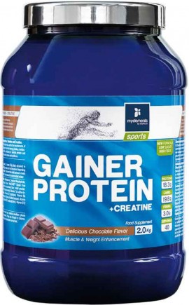 My Elements Gainer Protein Γεύση Σοκολατα, 2.0kg Powder