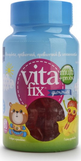 Intermed Vitafix Multi & Probio Gummies Jar, 60 Ζελεδάκια
