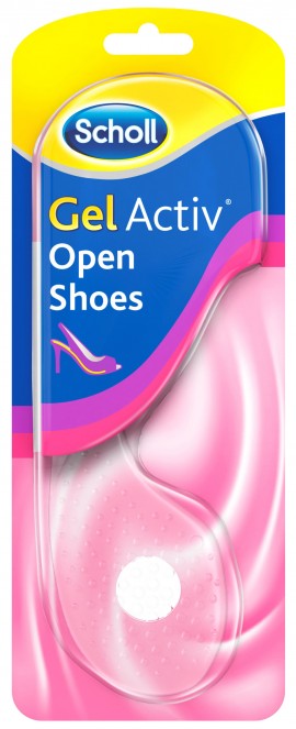 Scholl Gel Activ Open Shoes, 1 Ζευγάρι (Nο.35- 40,5)