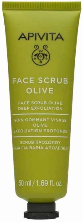 Apivita  Scrub Βαθιάς Απολέπισης Με Ελιά, 50ml