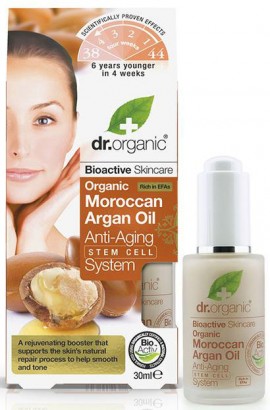 Dr. Organic Moroccan Argan Oil Anti-Aging Skin Cell System, 30ml