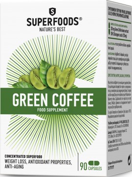 Superfoods Πράσινος Καφές, 90 Κάψουλες