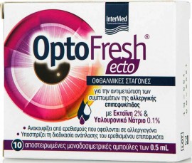 Intermed Optofresh Ecto Eye Drops, 10x 0.5ml