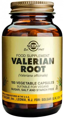 Solgar Valerian Root, 100 Κάψουλες