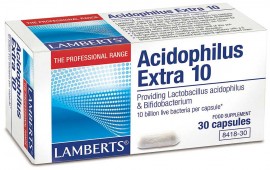 Lamberts Acidophilus Extra 10, 30 Κάψουλες