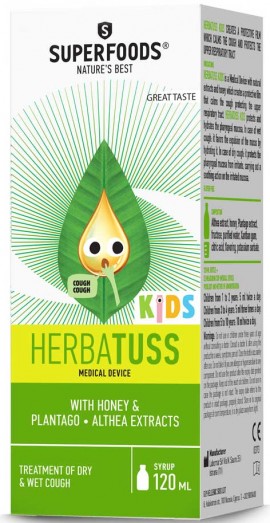Superfoods Herbatuss Kids, 120ml
