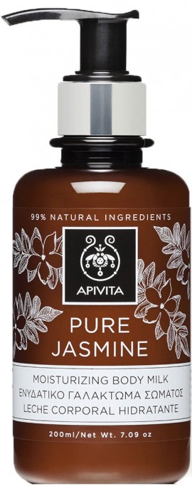 Apivita  Pure Jasmine Moisturising Body Milk,200ml