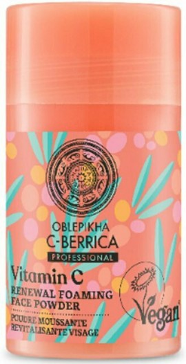 Natura Siberica Oblepikha C-berrica Vitamin C Renewal Foaming Face Powder, 35gr