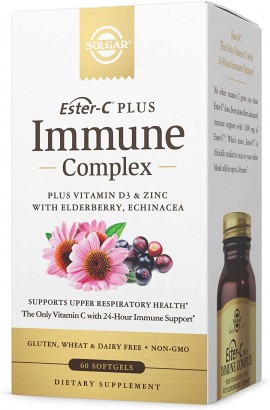 Solgar Ester-C Plus Immune Complex, 60 Μαλακές Κάψουλες