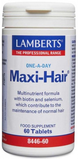 Lamberts Maxi Hair, 60 Tαμπλέτες