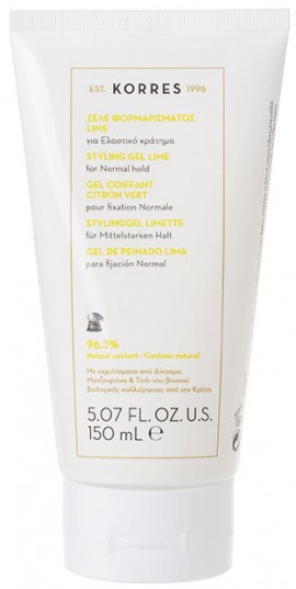 Korres Styling Gel Lime, 150ml