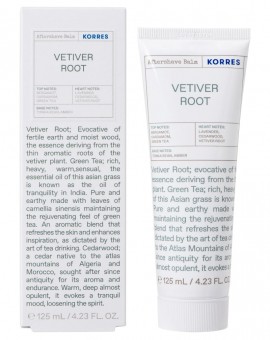 Korres Vetiver Root Aftershave Ενυδατικό Γαλάκτωμα Για Μετά Το Ξύρισμα, 125ml