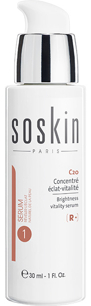 Soskin R+ Face Serum Brightness Vitality C20, 30ml