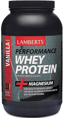 Lamberts Performance Whey Protein Vanilla Βανίλια, 1000gr