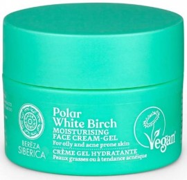 Natura Siberica Polar White Birch Ενυδατική 24ωρη Κρέμα Τζέλ, 50ml