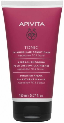 Apivita Tonic Conditioner Thinning Hair Με Hippophae TC & Δάφνη, 150ml
