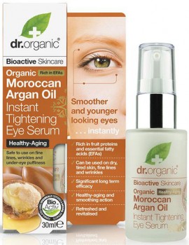 Dr. Organic Moroccan Argan Oil Tightening Eye Serum, 30ml