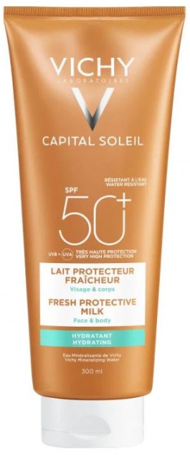 Vichy Capital Soleil Fresh Hydrating Milk SPF50+, 300ml