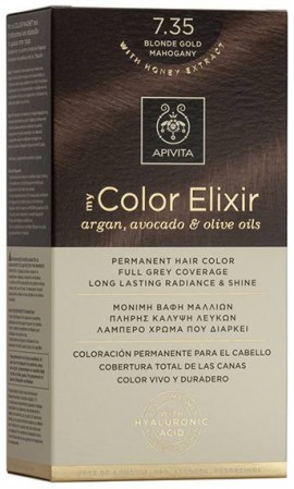 Apivita My Color Elixir 7.35 Ξανθό Μελί Μαόνι