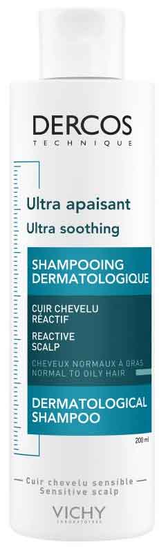 Vichy Dercos Ultra Shampoo Normal/ Oily Hair , 200ml