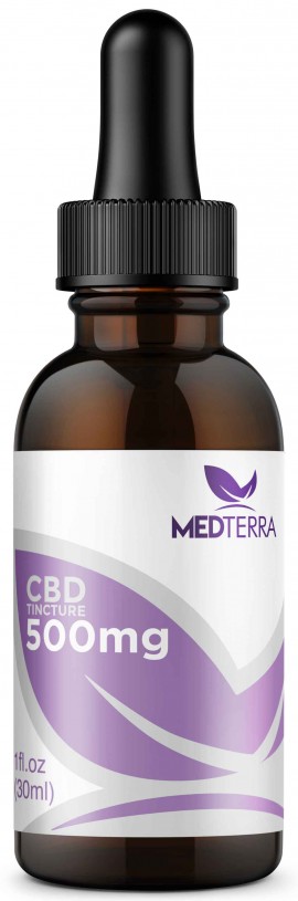 Medterra CBD Tincure 500mg, 30ml