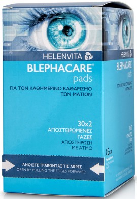 Helenvita Blephacare Pads 30x 2 Tεμάχια