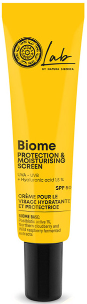 Natura Siberica Biome Protection Moisturising Screen SPF50, 30ml