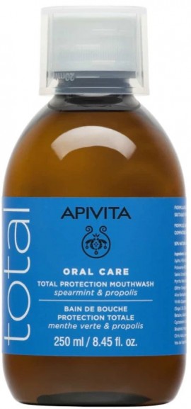 Apivita Natural Dental Care MouthWash Mε Πρόπολη & Δυόσμο,250ml