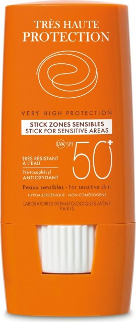 Avene Stick Zones Sensibles SPF50+, 8gr
